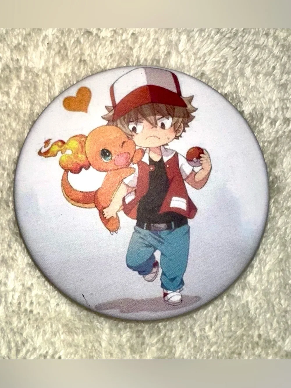 MHA x Pokemon Anime Crossover Pin Button Lot Deku Bakugo Todoroki Cute Merch